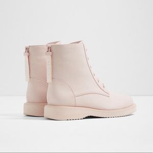 ALDO | Baby Pink Combat Boots